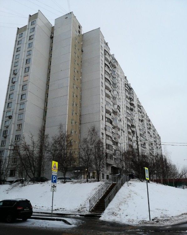 фасад дома, здание по адресу г Москва, ул Братеевская, д 16 к 1